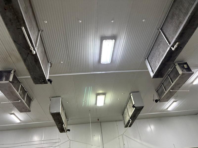 Cuarto frío con evaporadores